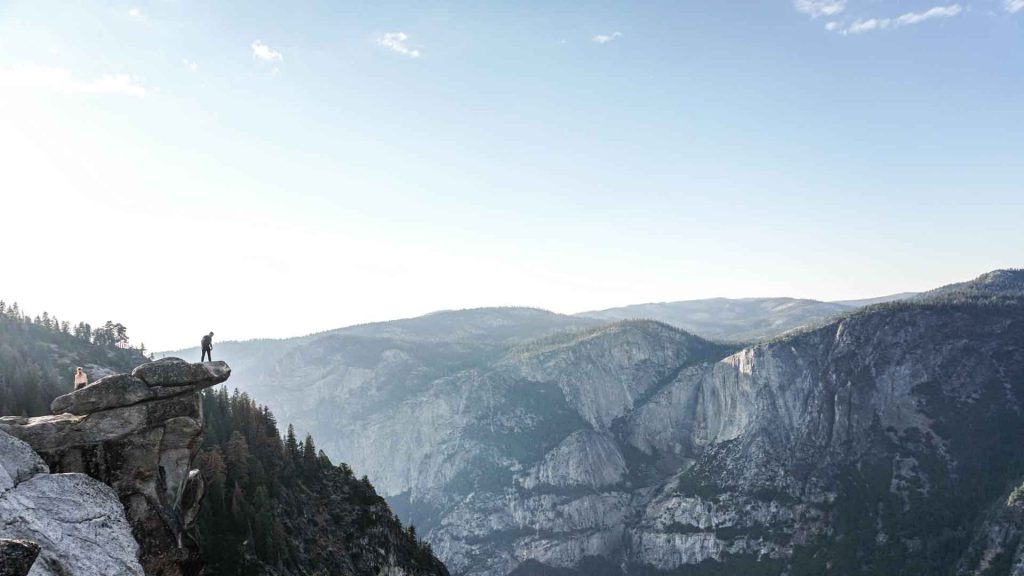 Person on a Cliff