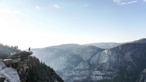 Person on a Cliff